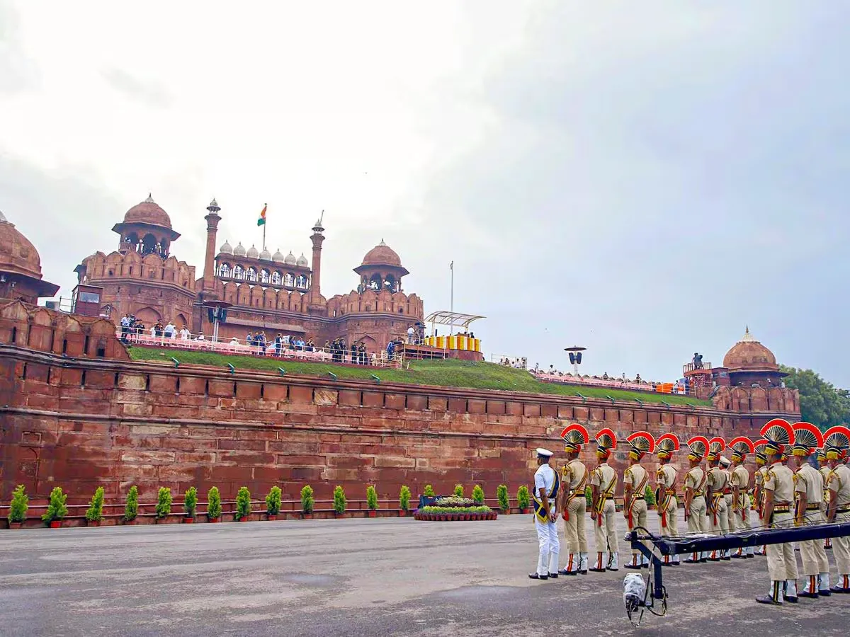 Red Fort Ceremony, Delhi