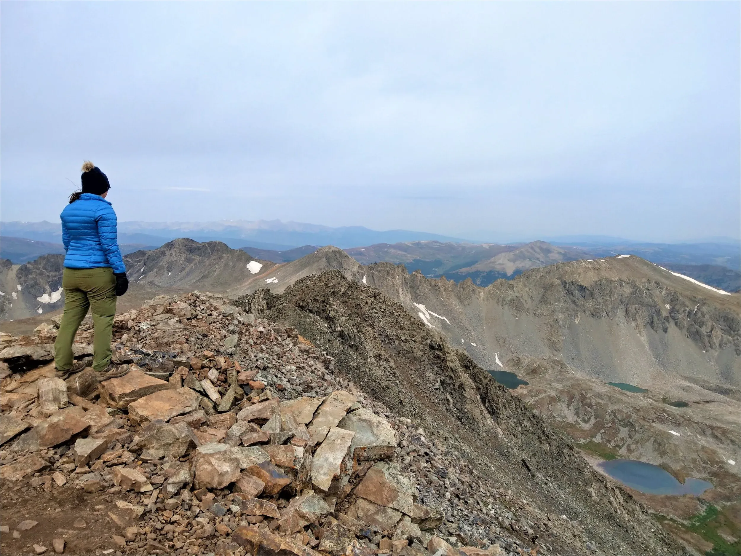 Hiking the Quandary Peak
