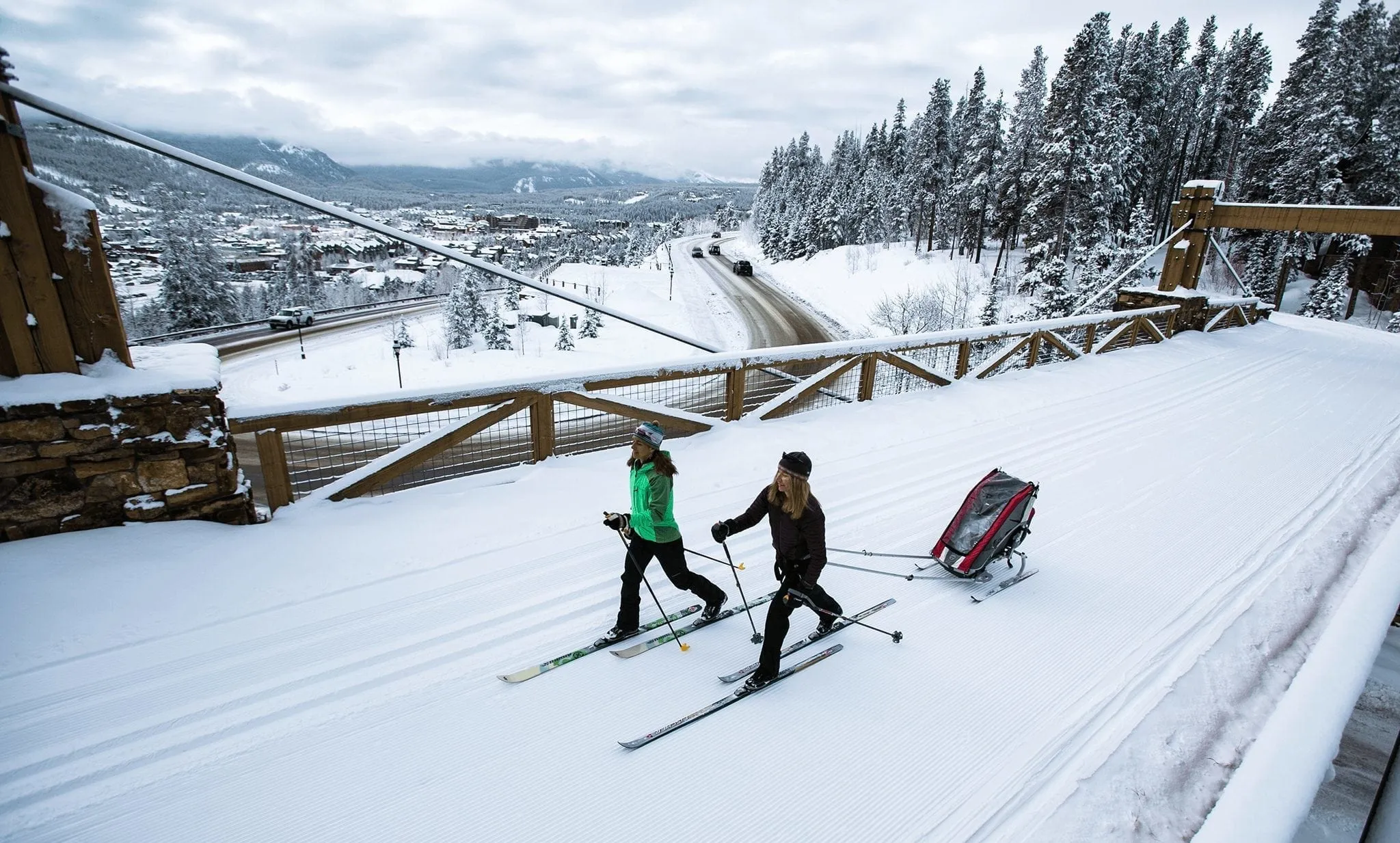 Cross-Country Skiing at Breckenridge Nordic Center
