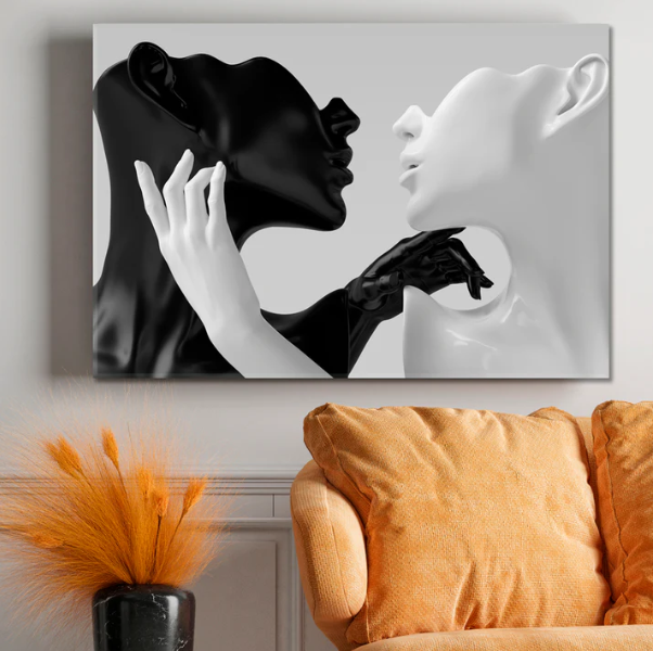 Elevator Lobby Wall Art: Vertical Canvas Print Ideas